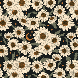 Luna Daisies in Midnight
