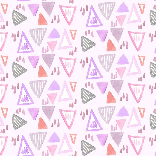Large Mesozoic Mosaic in Cotton Candy