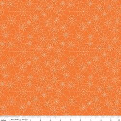 Spider Webs in Orange