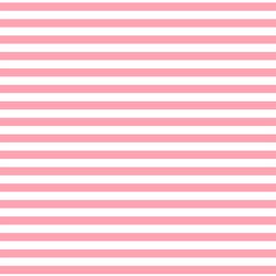 Horizontal Dress Stripe in Rose Pink