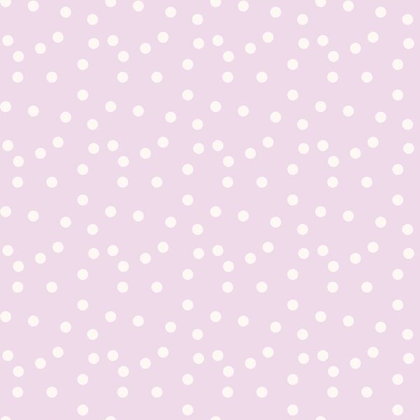 Polka Dots in Bright Lilac