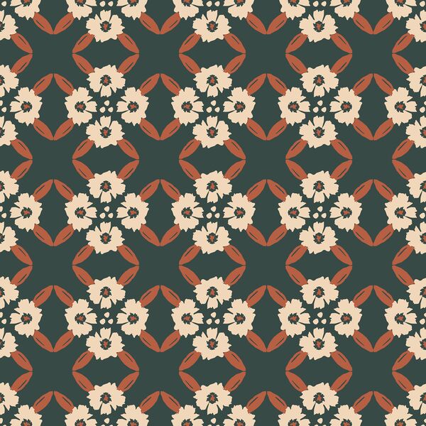 Posie Tile in Glade