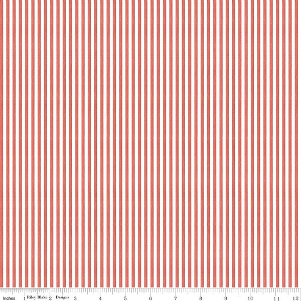 Stripes in Red