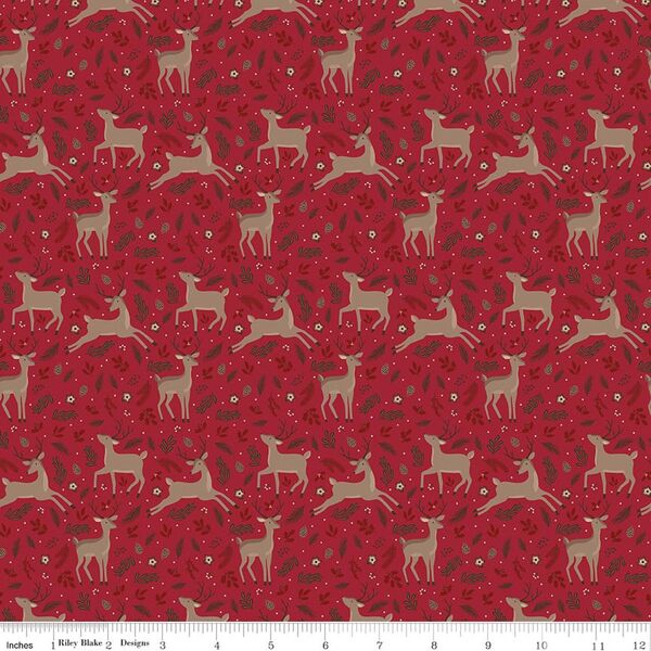 Deer in Red