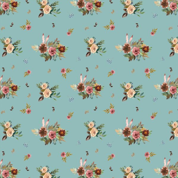 Small Fall Floral in Pool