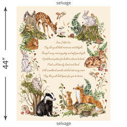 Fern and Fable Panel in Eggshell