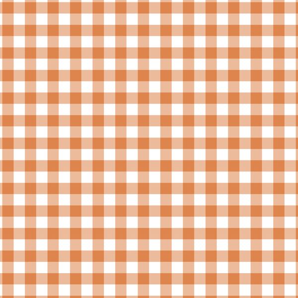 Gingham in Pumpkin Spice