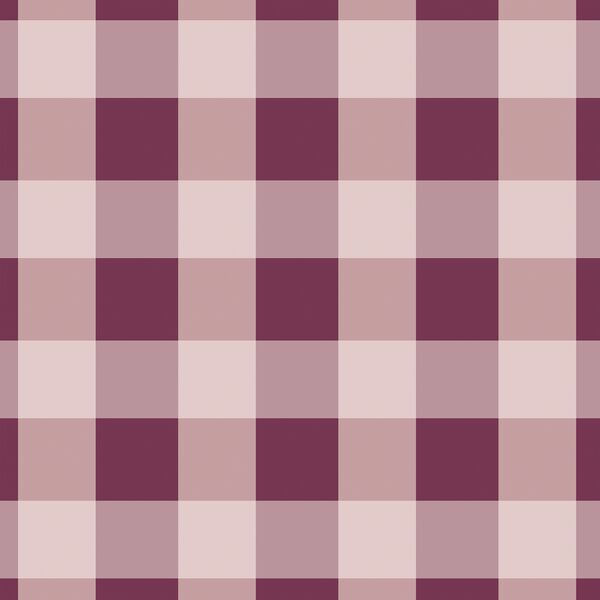 Large Gingham in Mulberry