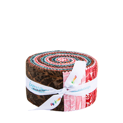 Expressions Batiks Poppy Seeds 2.5" Strip Roll