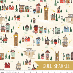 London in Ivory Sparkle