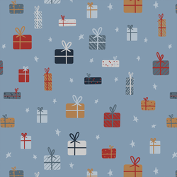 Presents in Slate Blue