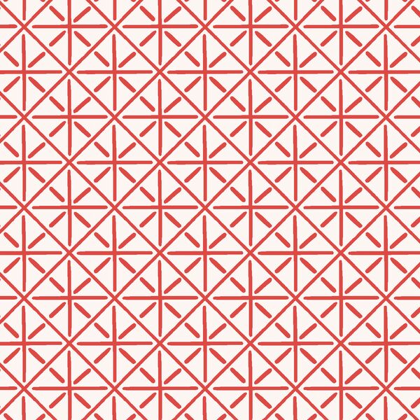 Lattice in Lobster Red