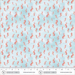 Seahorses in Aqua