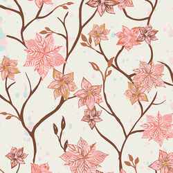 Frosted Blossoms in Cream
