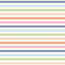 Rainbow Stripe Horizontal in Fallen Blooms