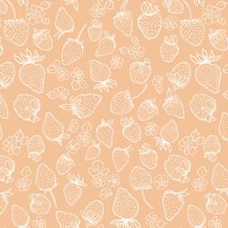 Berry Delight Sketch in Apricot