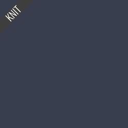 Solid Knit in Deep Dark Ocean