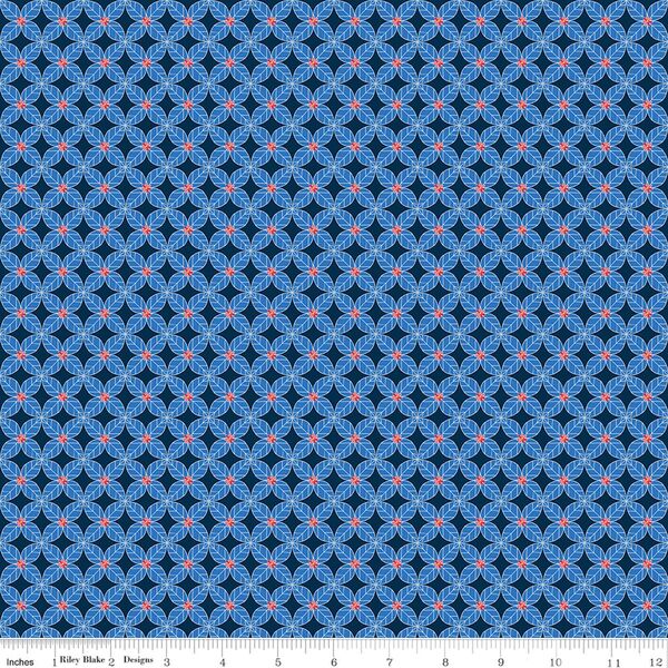Petals in Blue