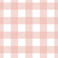 Large Gingham in Floral Pink