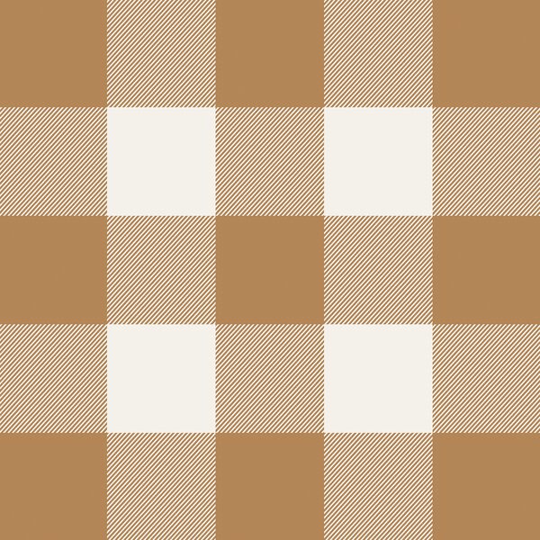 Thick Plaid in Caramel