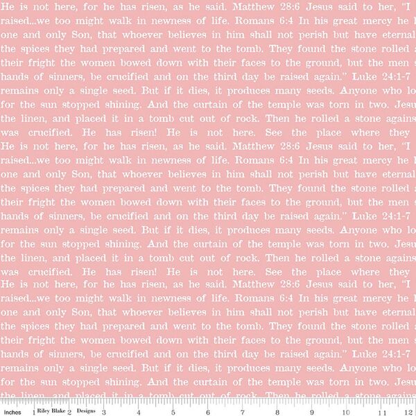 Bible Verse Text in Pink