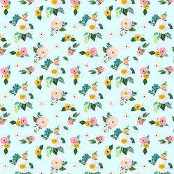 Small Spring Blossoms in Spring Breeze