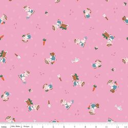 Gardening Piglets in Bubblegum