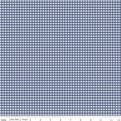 1/8" Gingham in Denim