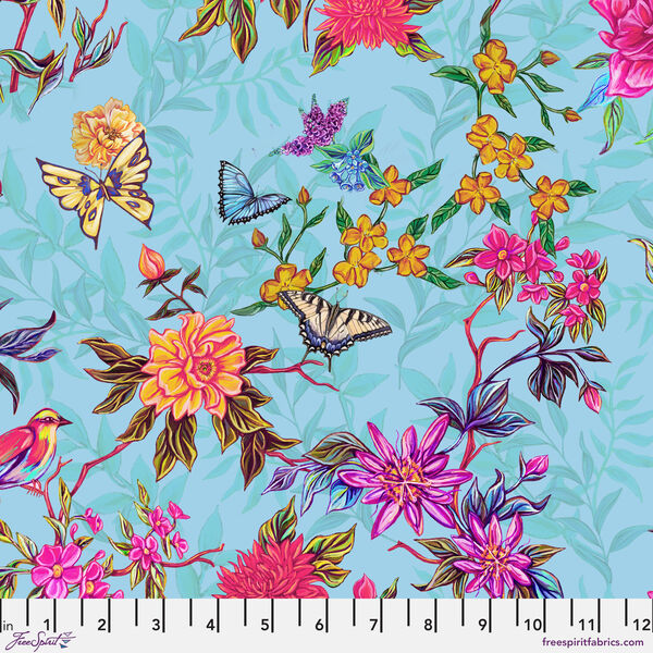 Sun Garden in Pale Blue