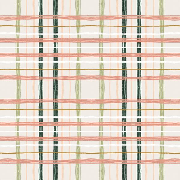 Garden Plaid in Sketched