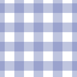 Large Gingham in Periwinkle