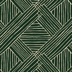 Diamond Stripe in Monstera on Summer Haze