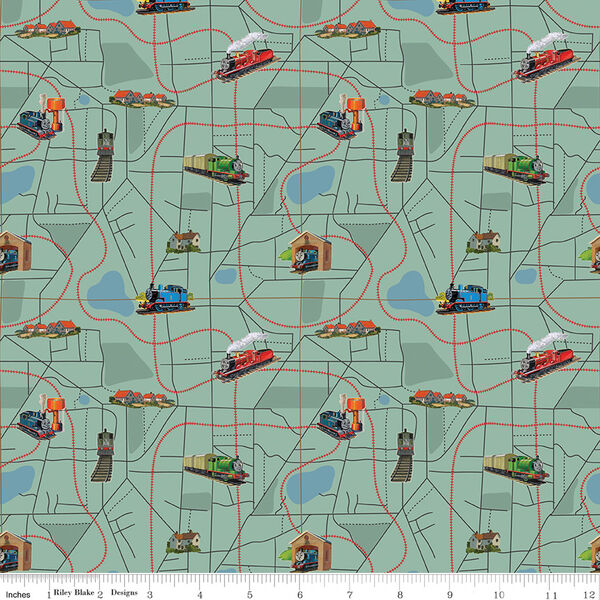 Map in Green