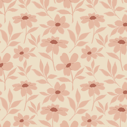Large Fresh Floral in Blush