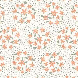 Floral Dot in Sprig of Thyme