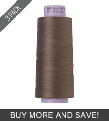 Pecan (9150-1223) - Silk Finish Cotton 50wt - 2000 Yards (3 Pack)