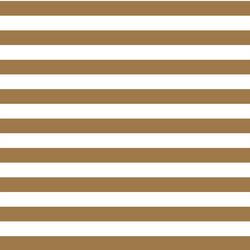 Horizontal Candy Stripe in Ochre