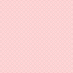 Outlined Dots in Camellia Pink and Peony