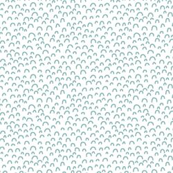 Doodle in Pool on White