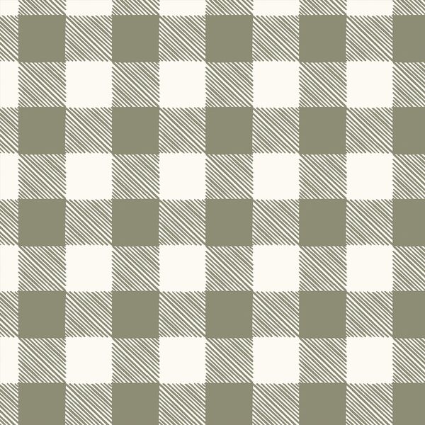 Merry Plaid in Artichoke