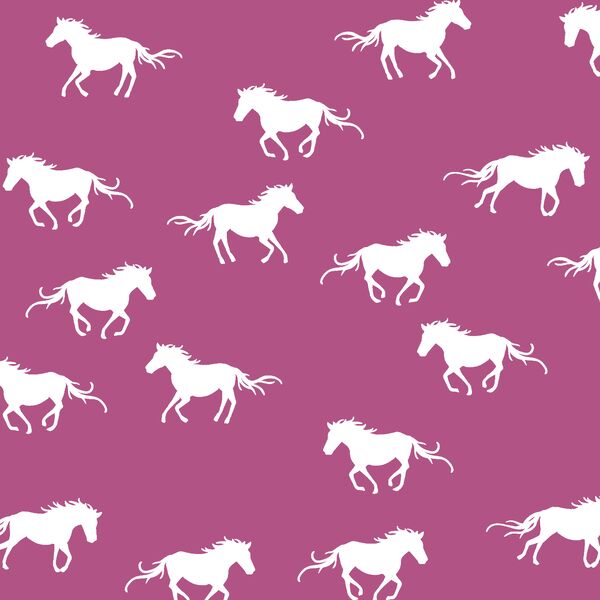 Horse Silhouette in Azalea