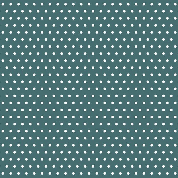 Spring Polka Dot in Teal