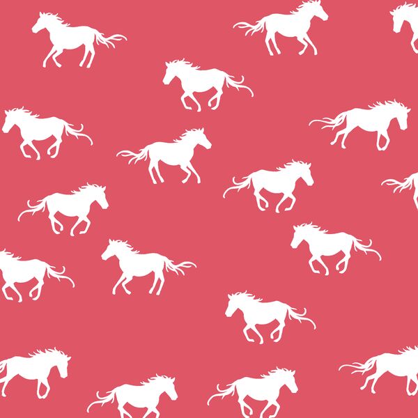 Horse Silhouette in Passion