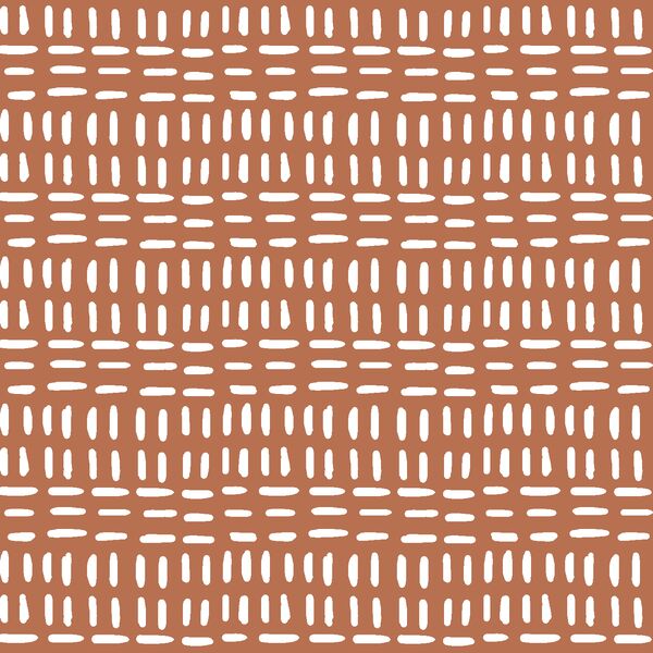 Stitched in Terracotta