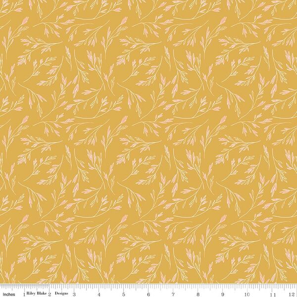 Grasses in Yellow