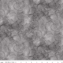 Painter's Watercolor Swirl in Riley Gray