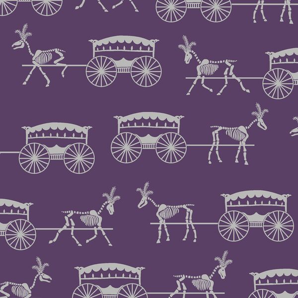 Scarriage in Aubergine
