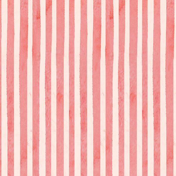 Party Pinstripe in Cherry Red