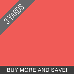 Pure Solid in Coral Reef - 3 Yard Quick Cut