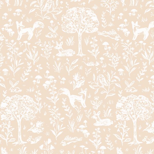 Meadow Nursery in Warm Petal